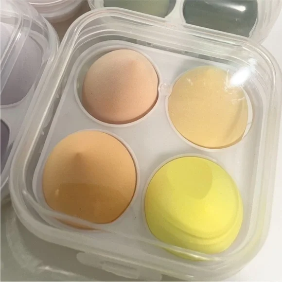 Colorful Makeup Sponge 4 Set - Picture 9 of 12